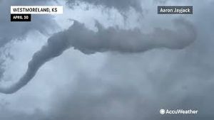 Video post by @accuweather on YouTube