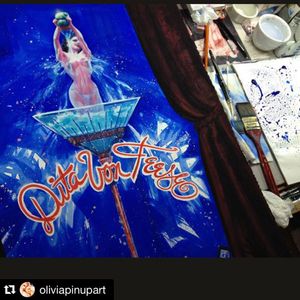 Image post by @ditavonteese on Instagram