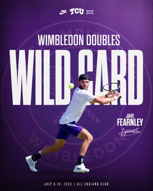 Image post by @TCUMensTennis on Twitter