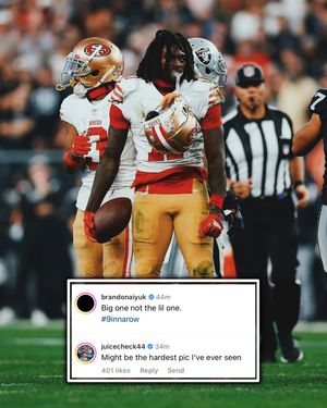 Image post by @thesfniners on Instagram