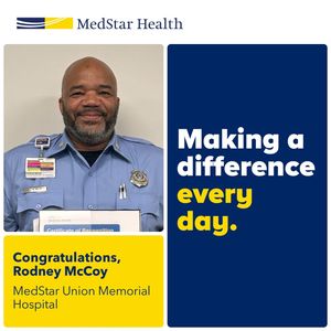 Image post by @medstarhealth on Instagram