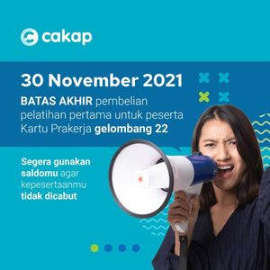 Image post by @cakapcom on Instagram