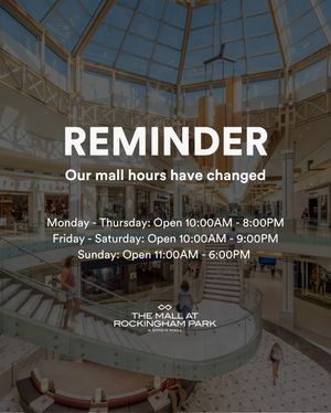 Image post by @rockinghammall on Instagram