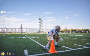 Image post by @ndfootball on Instagram