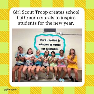 Image post by @girlscouts on Instagram