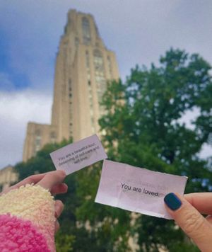 Image post by @pittadmissions on Instagram