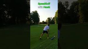 Video post by @speedgolfwithhawk on YouTube