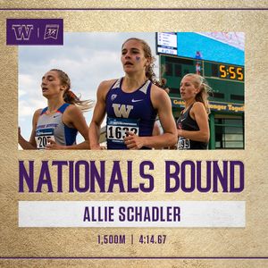 Image post by @uwtrack on Instagram