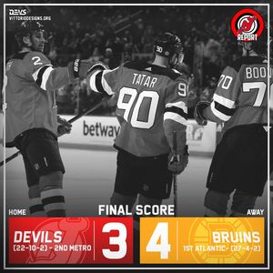 Image post by @devils.report on Instagram