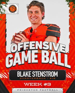 Image post by @PrincetonFTBL on Twitter