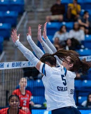 Image post by @nsu_vball on Instagram