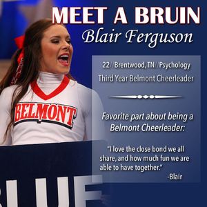 Image post by @belmont_cheer on Instagram