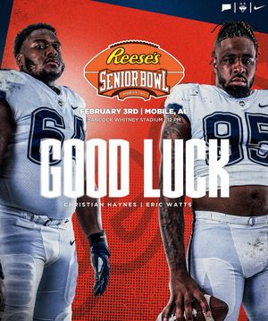 Image post by @uconnfootball on Instagram