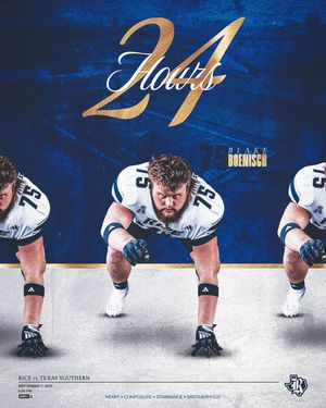 Image post by @ricefootball on Instagram