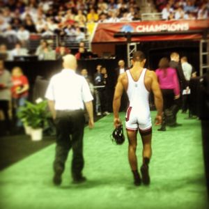 Image post by @ou_wrestling on Instagram