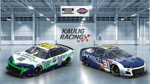 Image post by @KauligRacing on Twitter