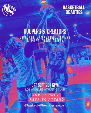 Image post by @basketballbeautiesleague on Instagram