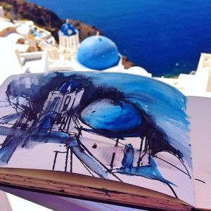 Image post by @monaedulescoart on Instagram