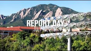 Video post by @Colorado Football on YouTube