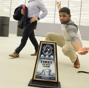 Image post by @ithacawrestling on Instagram