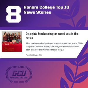 Image post by @gcuhonors on Instagram