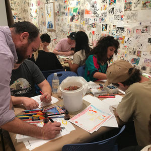 Image post by @drawingcenter on Instagram