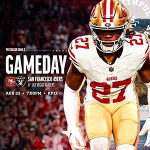 Image post by @49ers on Twitter