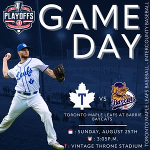 Image post by @mapleleafsbaseball on Instagram