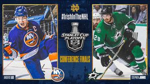 Image post by @nd_hockey on Instagram