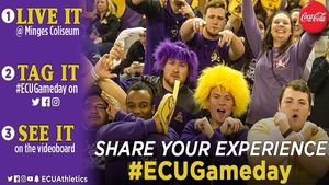 Image post by @ecuathletics on Instagram