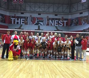 Image post by @ballstatewvb on Instagram