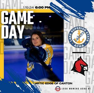 Image post by @lakestatewomenshockey on Instagram