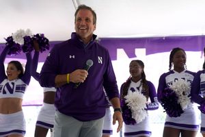 Image post by @NU_Sports on Twitter