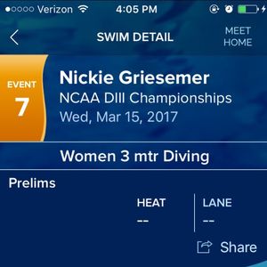 Image post by @ithacaswimdive on Instagram