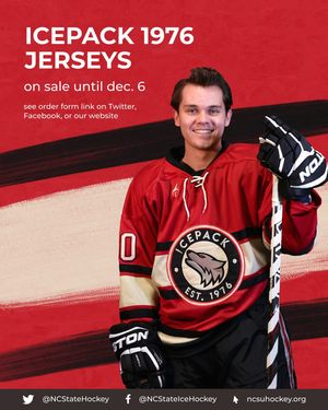 Image post by @ncstatehockey on Instagram