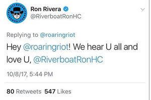 Image post by @roaringriot on Instagram