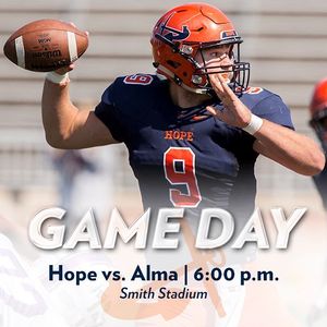 Image post by @hopecollegefb on Instagram