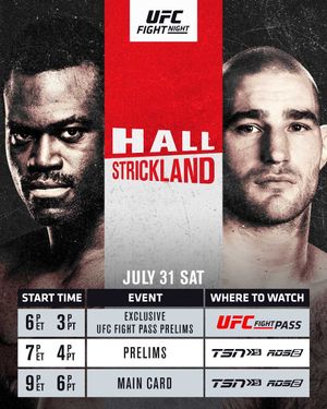 Image post by @ufccanada on Instagram