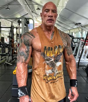Image post by @therock on Instagram