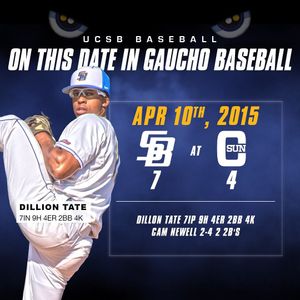 Image post by @ucsb_baseball on Instagram