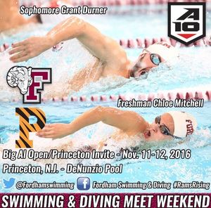 Image post by @fordhamswimdive on Instagram