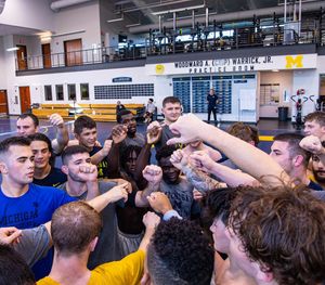 Image post by @umichwrestling on Instagram
