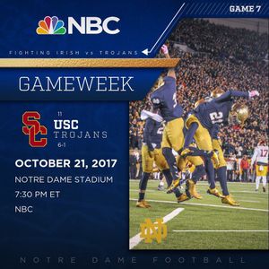 Image post by @ndfootball on Instagram