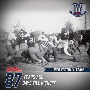 Image post by @olemissfb on Instagram