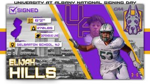 Image post by @ualbanyfootball on Instagram