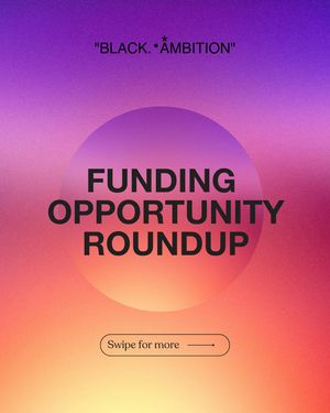 Image post by @blackambitionprize on Instagram