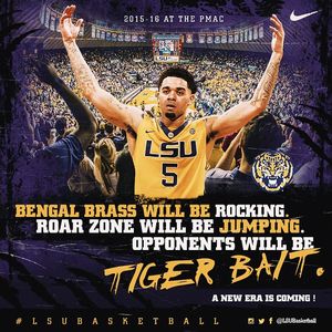 Image post by @lsubasketball on Instagram