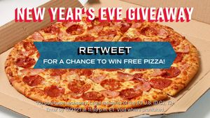 Image post by @dominos on Twitter
