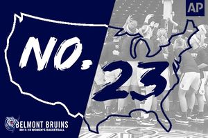Image post by @BelmontWBB on Twitter