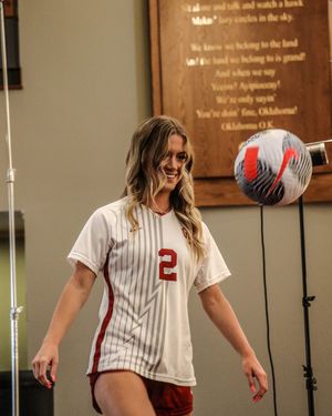 Image post by @ou_wsoccer on Instagram